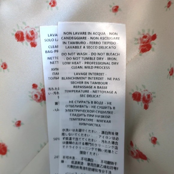 Gucci Sega Logo Tweed Blazer White/Navy Size 38 Single Breasted Jacket - Picture 11 of 12